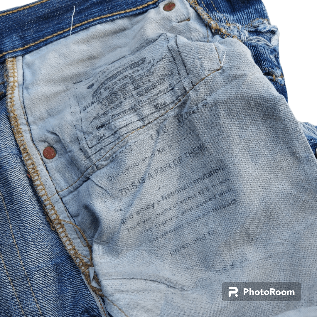 Coca Cola × Levi's × Vintage 💥Levi's x Coca Cola 501 Selvedge Denim Pants Size US 30 / EU 46 - 7 Thumbnail
