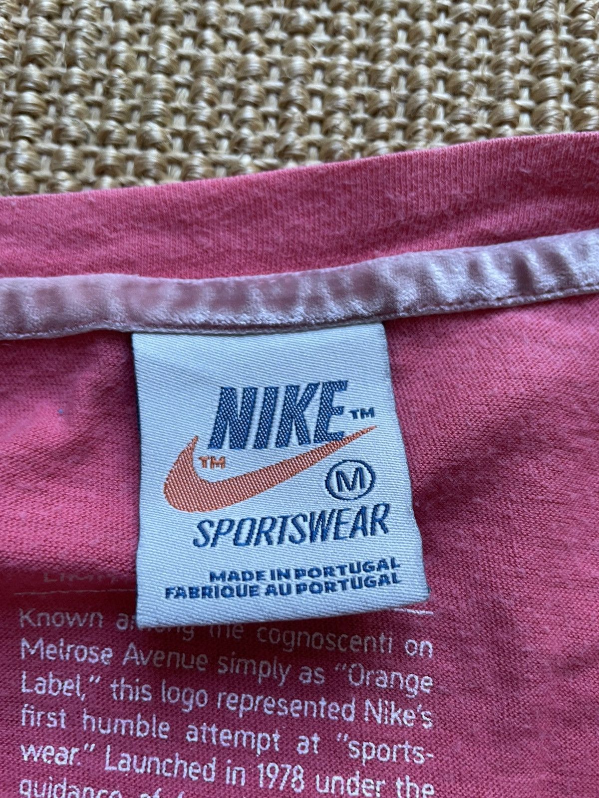 Nike Nike vintage t-shirt Size US S / EU 44-46 / 1 - 3 Thumbnail