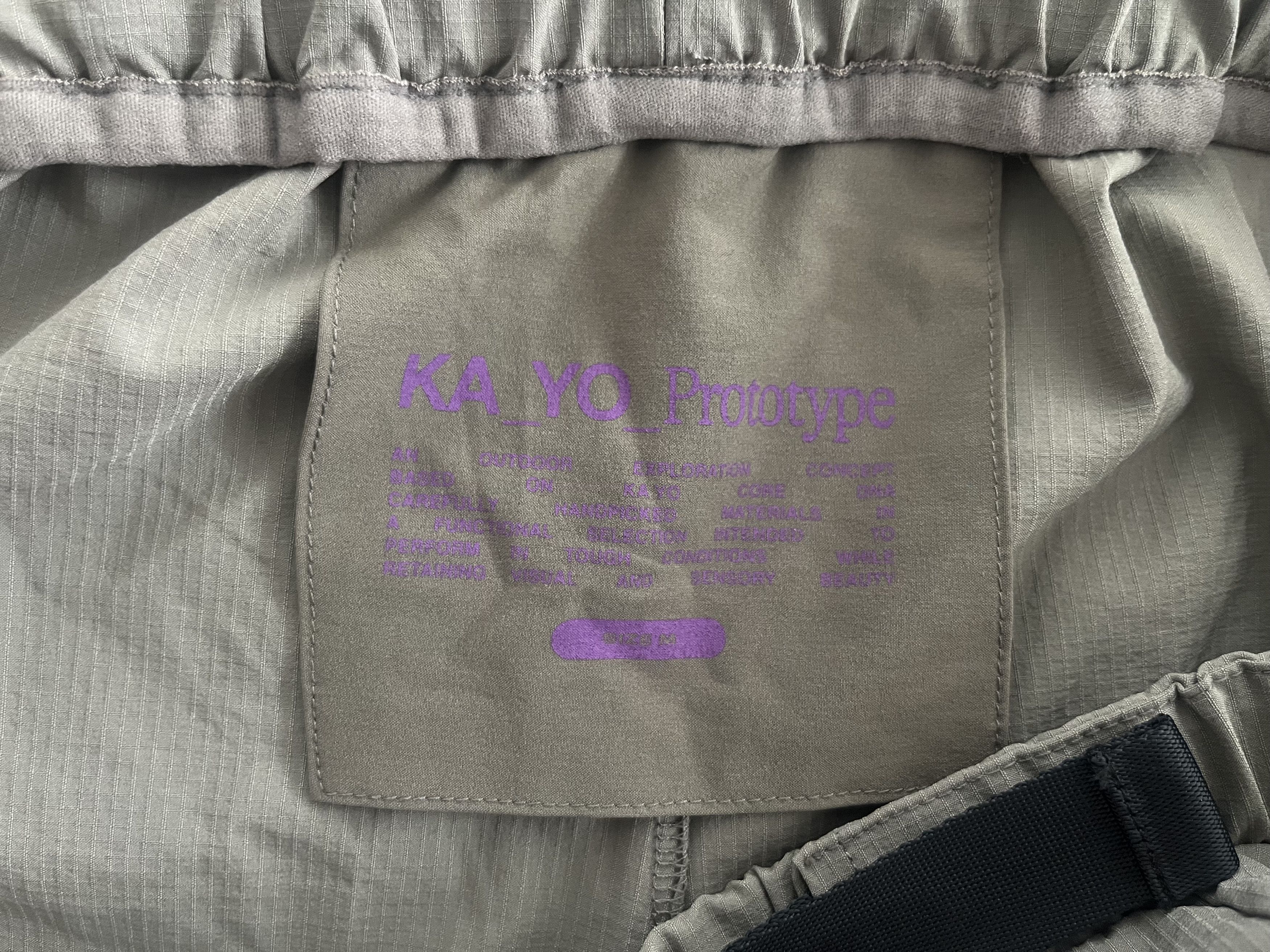 Other KA_YO Prototype LIGHTWEIGHT CARGO ZIP OFF PNT Size US 34 / EU 50 - 3 Thumbnail