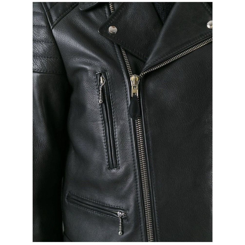 Givenchy Givenchy Buffalo Leather Classic Biker Jacket Size US M / EU 48-50 / 2 - 11 Thumbnail