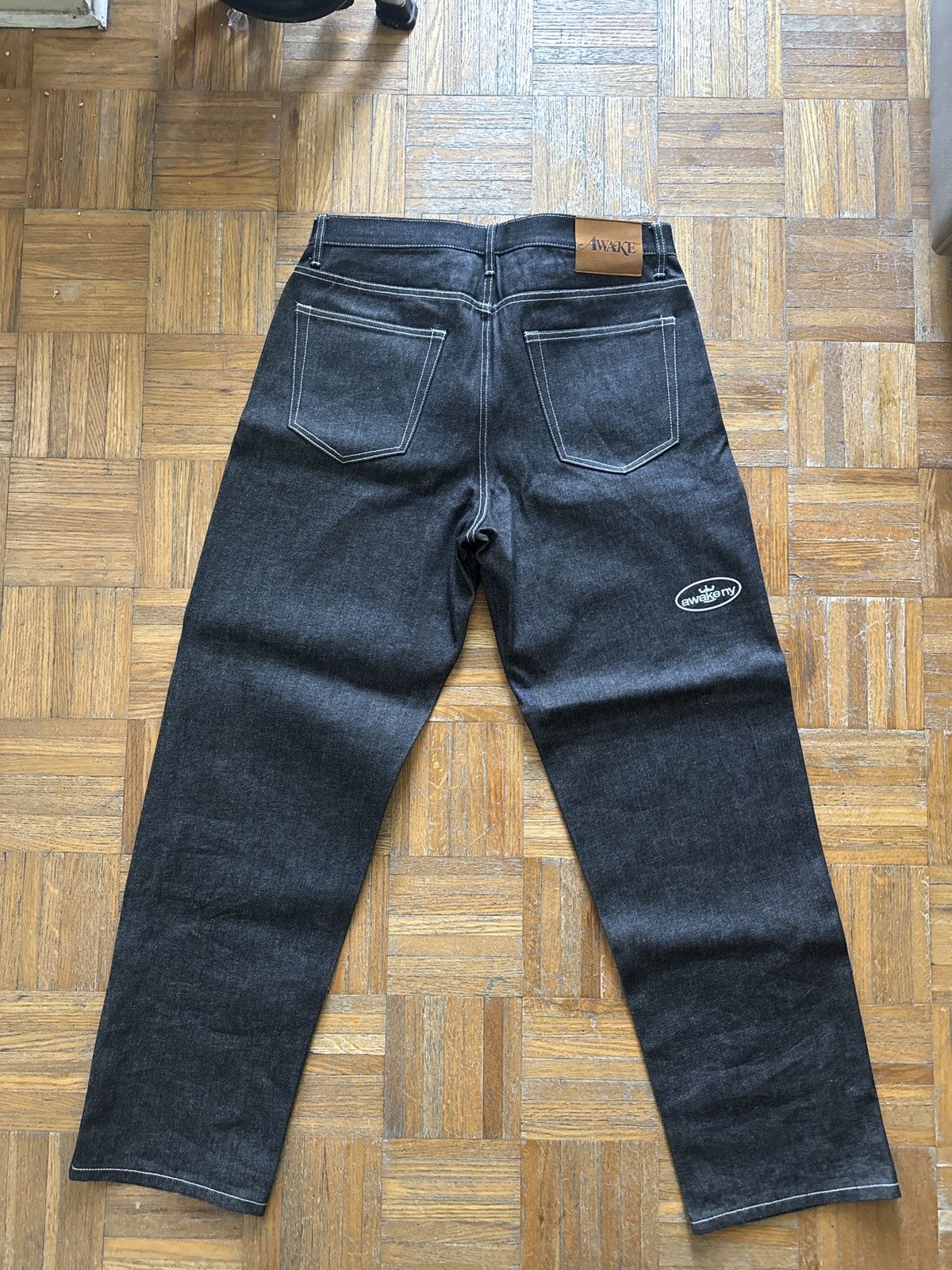 Awake NY Awake NY Orchard St. Baggie Denim black Size US 32 / EU 48 - 4 Thumbnail