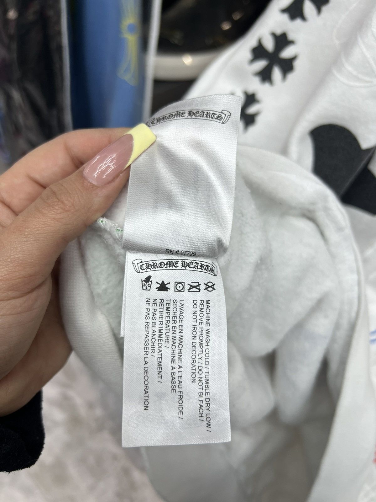 Chrome Hearts Chrome Hearts Stencil Multicolor Hoodie Size US M / EU 48-50 / 2 - 8 Thumbnail