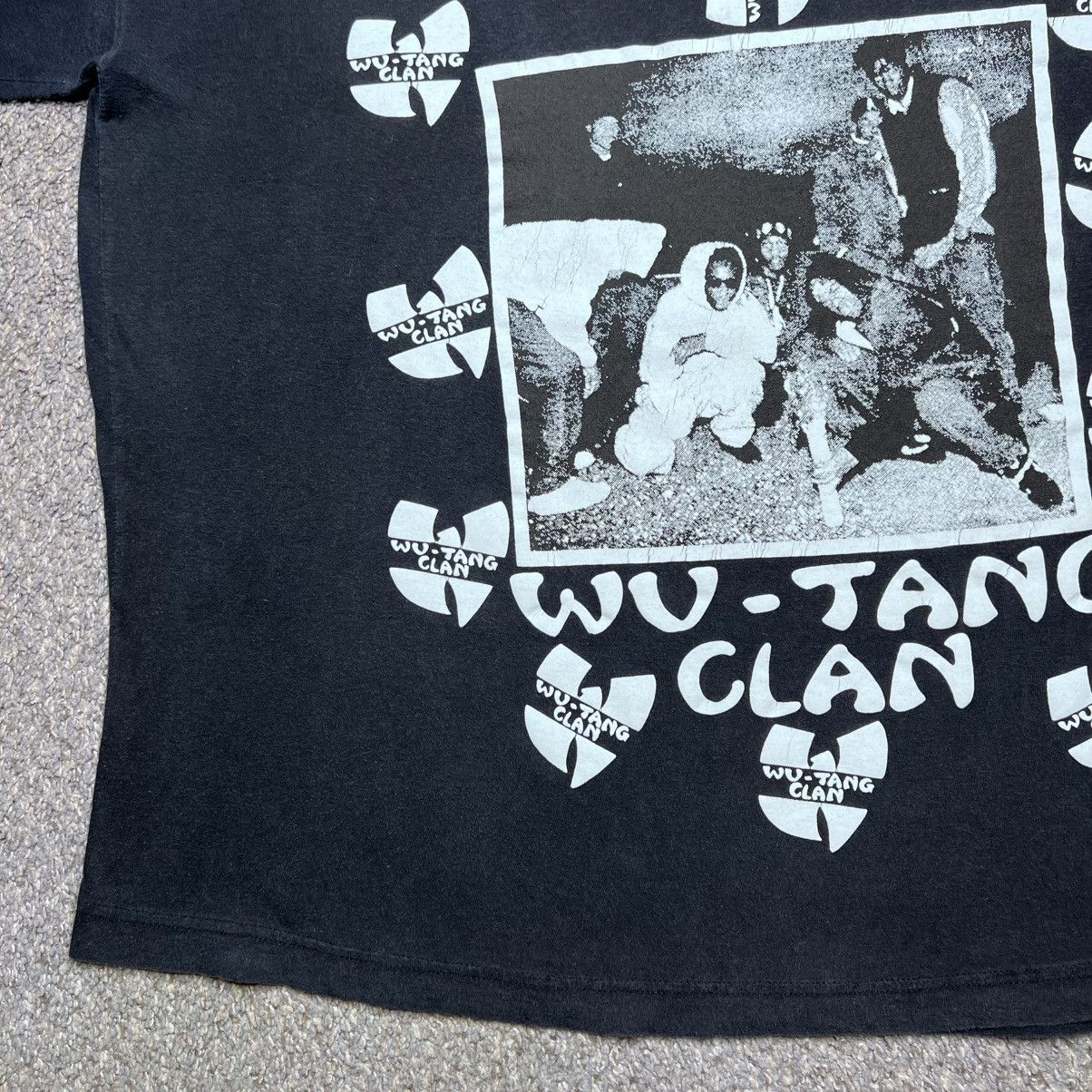 Rap Tees Vtg 90s Wu Tang Clan 36 Chambers Of Death Promo Rap T-Shirt Size US L / EU 52-54 / 3 - 6 Thumbnail