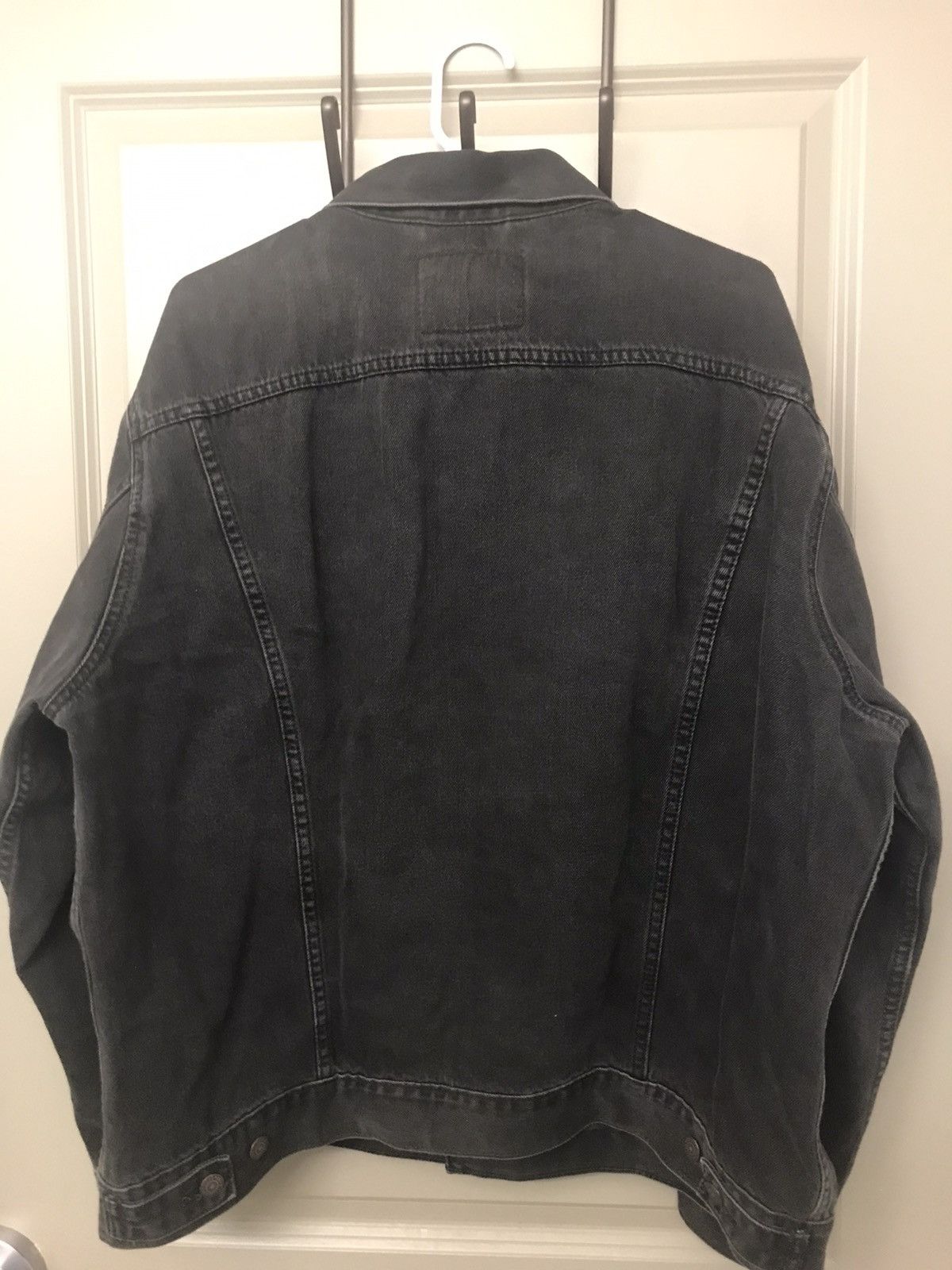 Levi's Vintage Clothing Levi's Strauss Black Denim Vintage Fit Jacket Men's Size US XXL / EU 58 / 5 - 3 Thumbnail