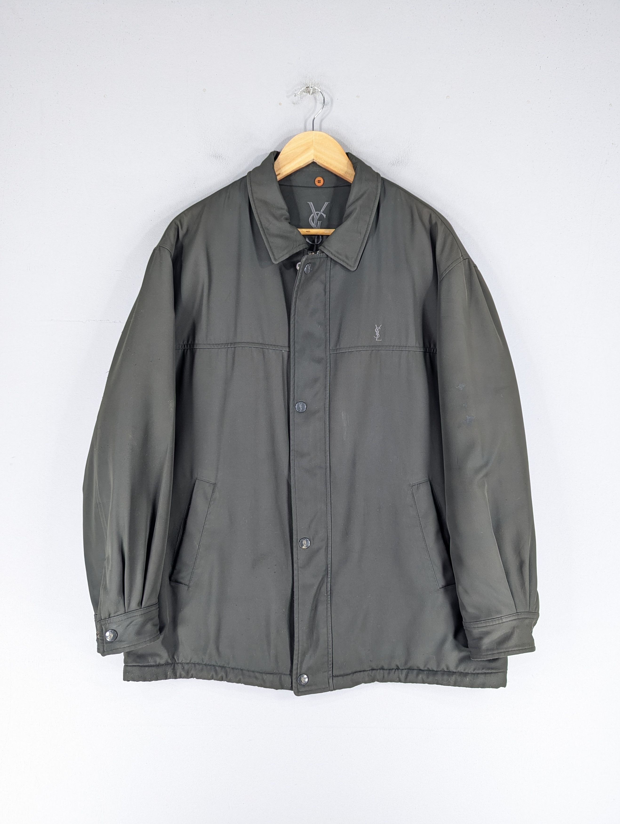 Yves Saint Laurent Vintage Yves saint Laurent YSL Fleece Lined Jacket Size US L / EU 52-54 / 3 - 1 Thumbnail