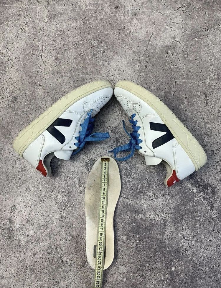 Japanese Brand Vintage White Veja Leather Shoes Sneakers Japanese Y2K Size US 8 / EU 41 - 6 Thumbnail