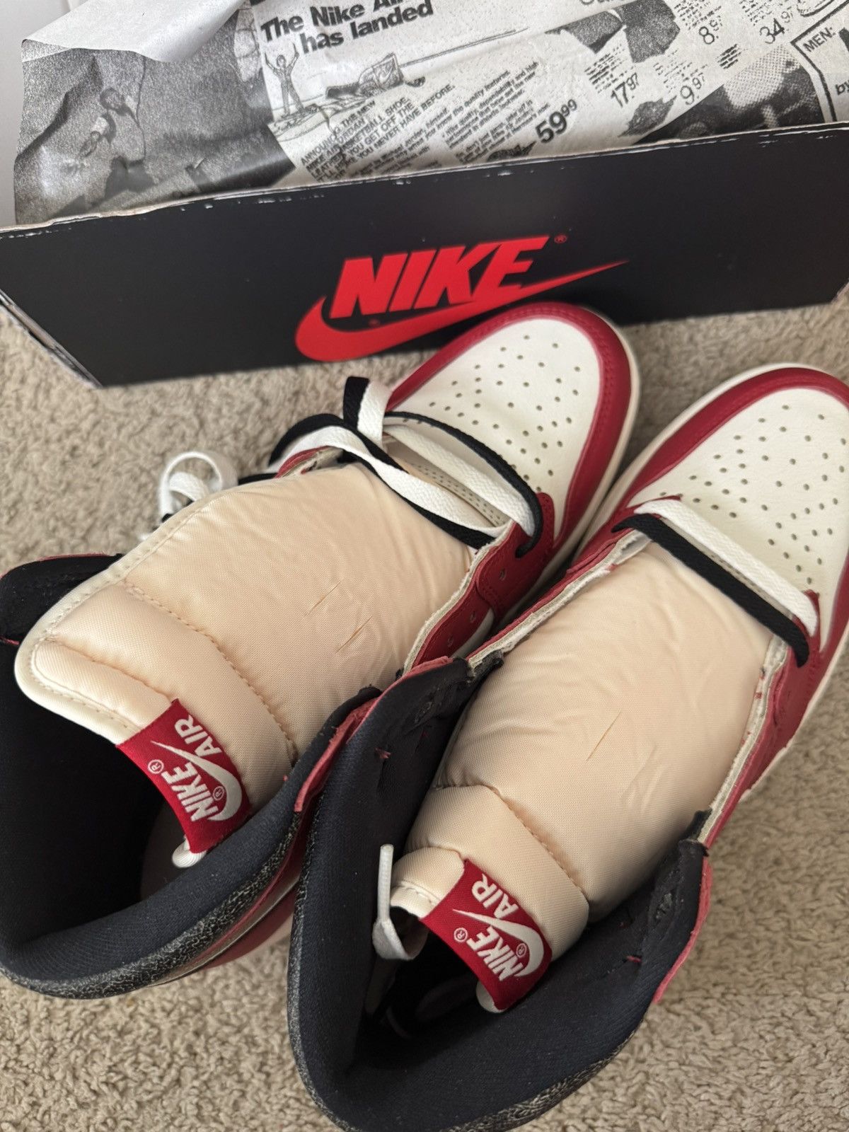 Jordan Brand Jordan 1 high Lost and found Size US 10.5 / EU 43-44 - 4 Thumbnail