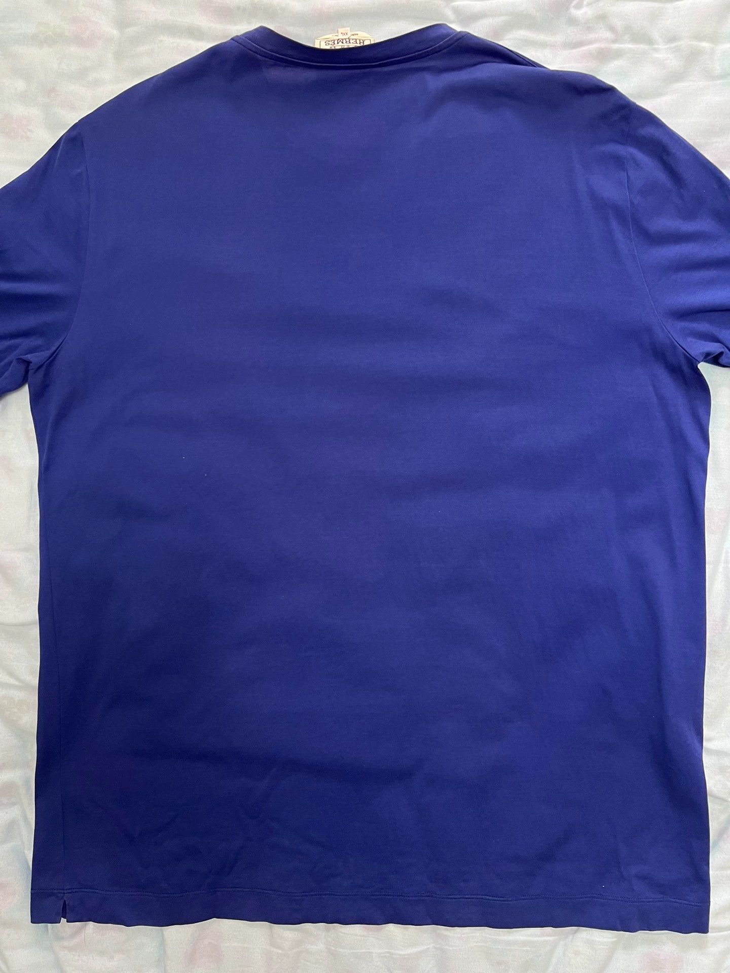 Hermes Hermes Basic White T-Shirt Men's L Size US XXL / EU 58 / 5 - 2 Thumbnail
