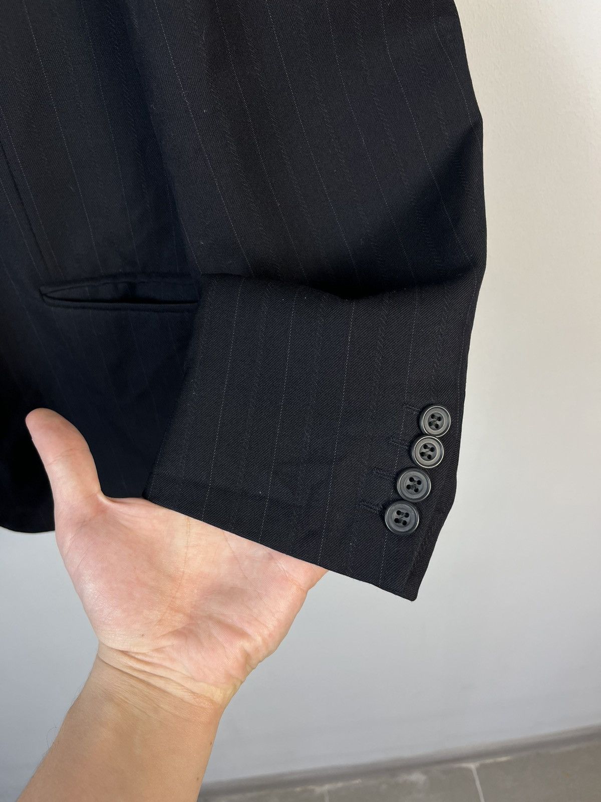 Christian Dior Monsieur × Vintage Christian Dior Monsieur Vintage Luxury Wool Blazer Jacket Size 42R - 5 Thumbnail