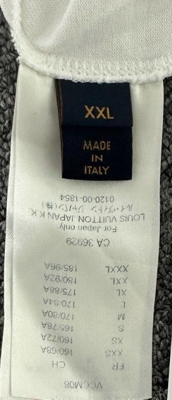 Louis Vuitton Louis Vuitton Jacquard Chain Ribbed Neck Short Sleeve K12 Size US XXL / EU 58 / 5 - 7 Thumbnail