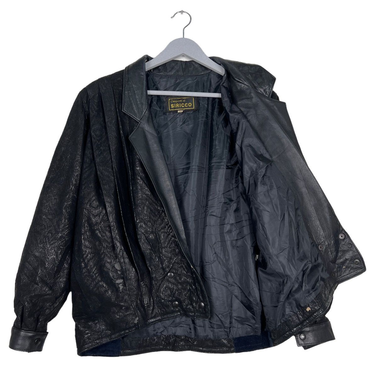 Japanese Brand 🔥 VINTAGE SERICCO CARDIGAN LEATHER JACKET Size US M / EU 48-50 / 2 - 9 Thumbnail
