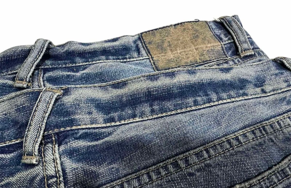 Japanese Brand × Le Grande Bleu (L.G.B.) × Tornado Mart 🔥Sick Y2K PPFM Distressed Boro Patchwork Double Waist Denim Size US 34 / EU 50 - 12 Thumbnail
