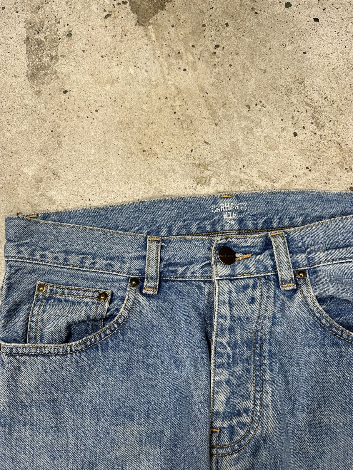 Carhartt ‼️ Carhartt Denim Newel Pant Size US 30 / EU 46 - 4 Thumbnail