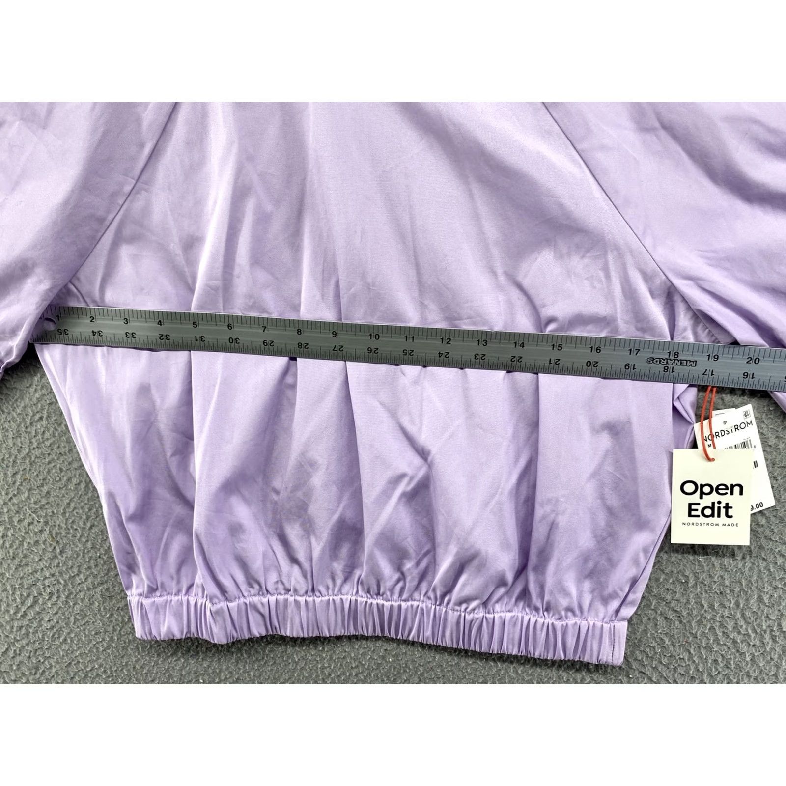 Vintage VINTAGE Open Edit Purple Elastic Crop Short Sleeve Top Womens M NEW Size M / US 6-8 / IT 42-44 - 4 Thumbnail