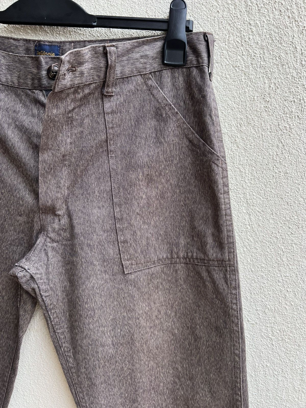 Denime Vintage California Brand Salt & Pepper Fatigue Pant Trouser Size US 32 / EU 48 - 11 Thumbnail