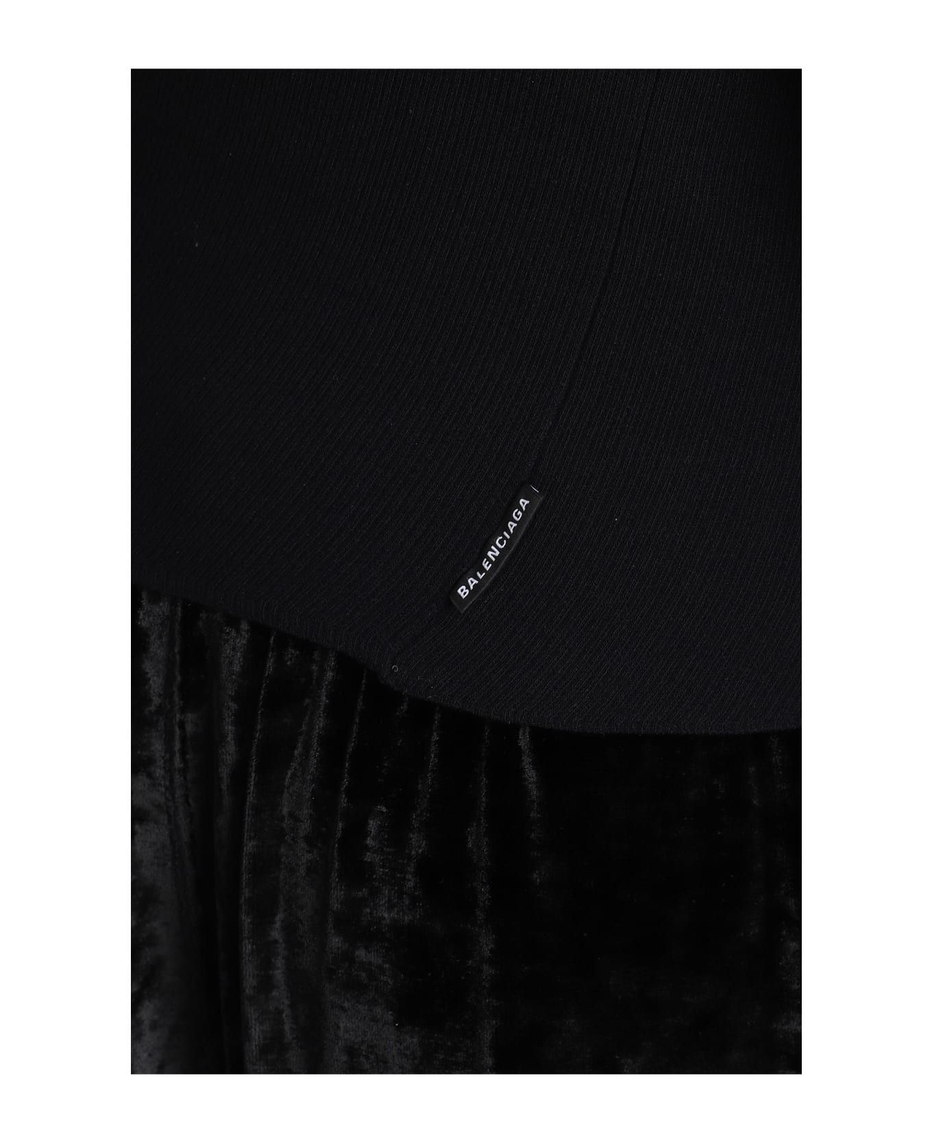 Balenciaga o1y0625 Crewneck Sweater in Black Size S / US 4 / IT 40 - 5 Thumbnail