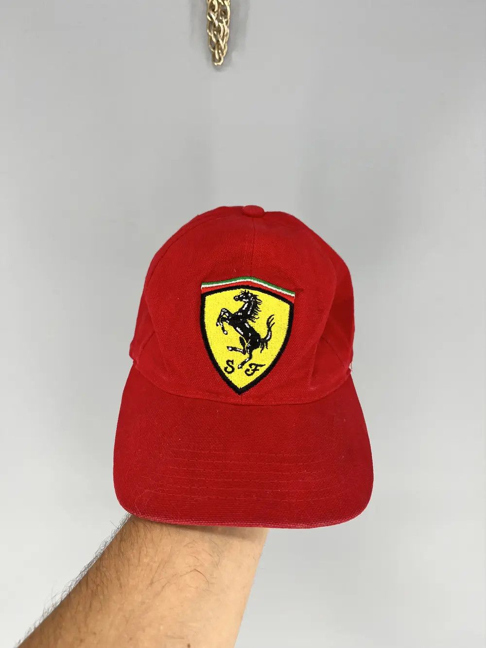 Ferrari Y2k Vintage Ferrari Racing Formula One Red Hype Hat Cap Size ONE SIZE - 1 Thumbnail