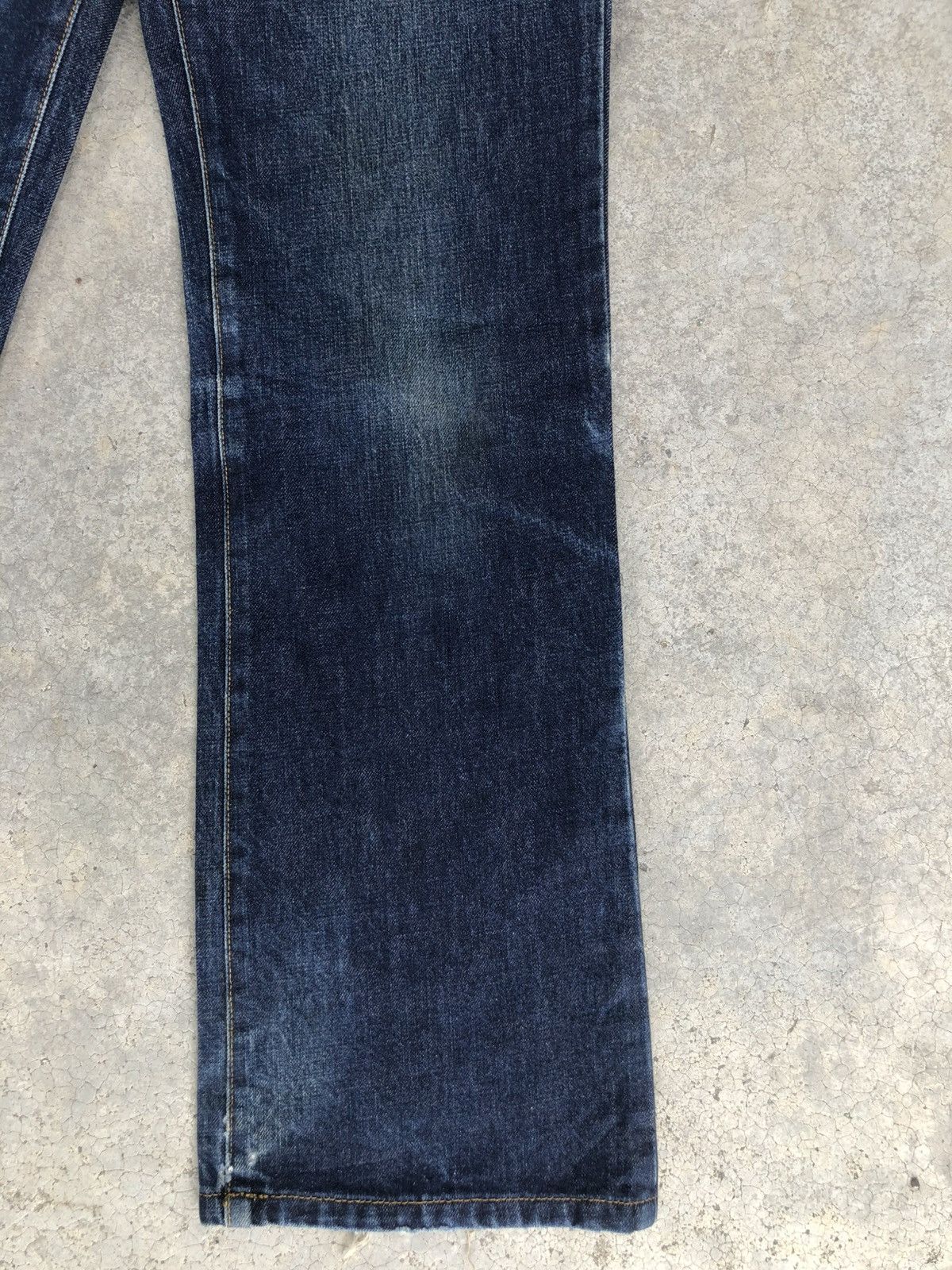 Yohji Yamamoto Ined Homme Flared Jeans Distressed Jeans Size US 30 / EU 46 - 9 Thumbnail