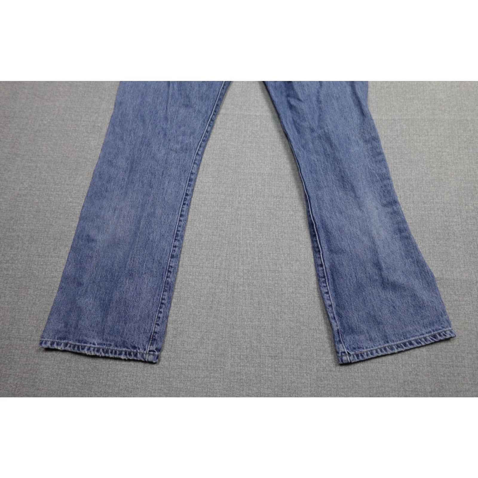 Levi's Levi's 501 Jeans Men 36x30 Blue Regular Fit Dark Wash Button Fly Straight Western Size US 36 / EU 52 - 6 Thumbnail
