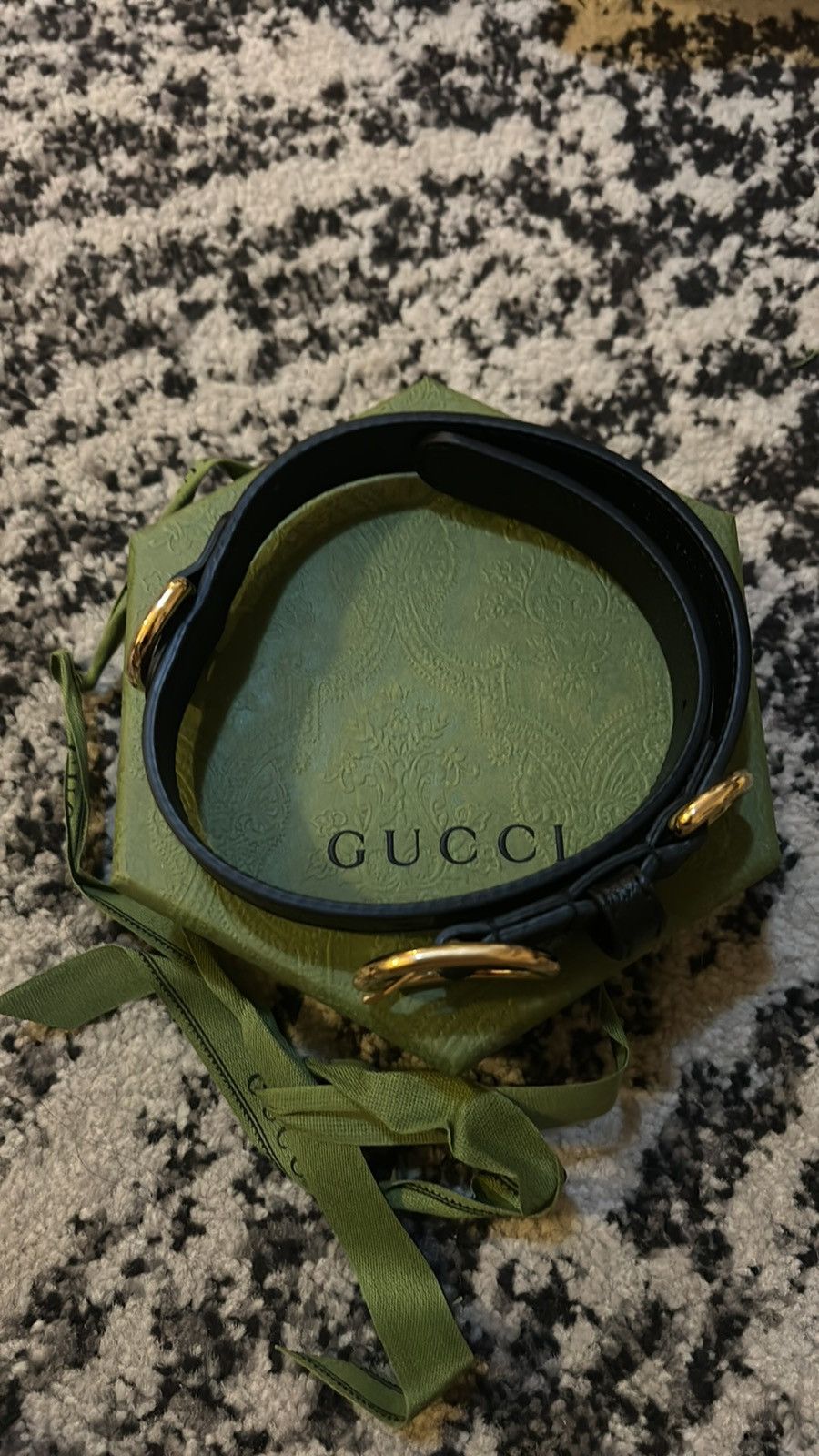 Gucci Gucci Pet Leather Collar size M Size ONE SIZE - 2 Thumbnail