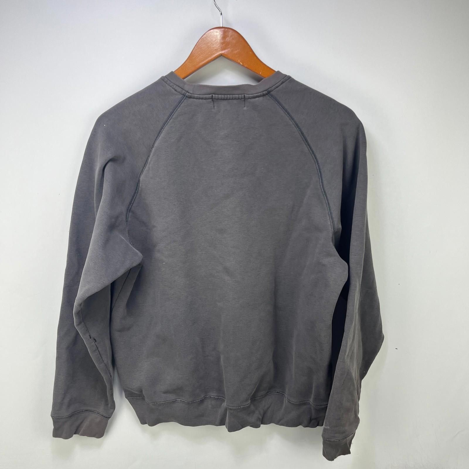 Eddie Bauer Vintage Sun Faded Blank Gray Black Raglan Sweatshirt Small Size US S / EU 44-46 / 1 - 8 Thumbnail