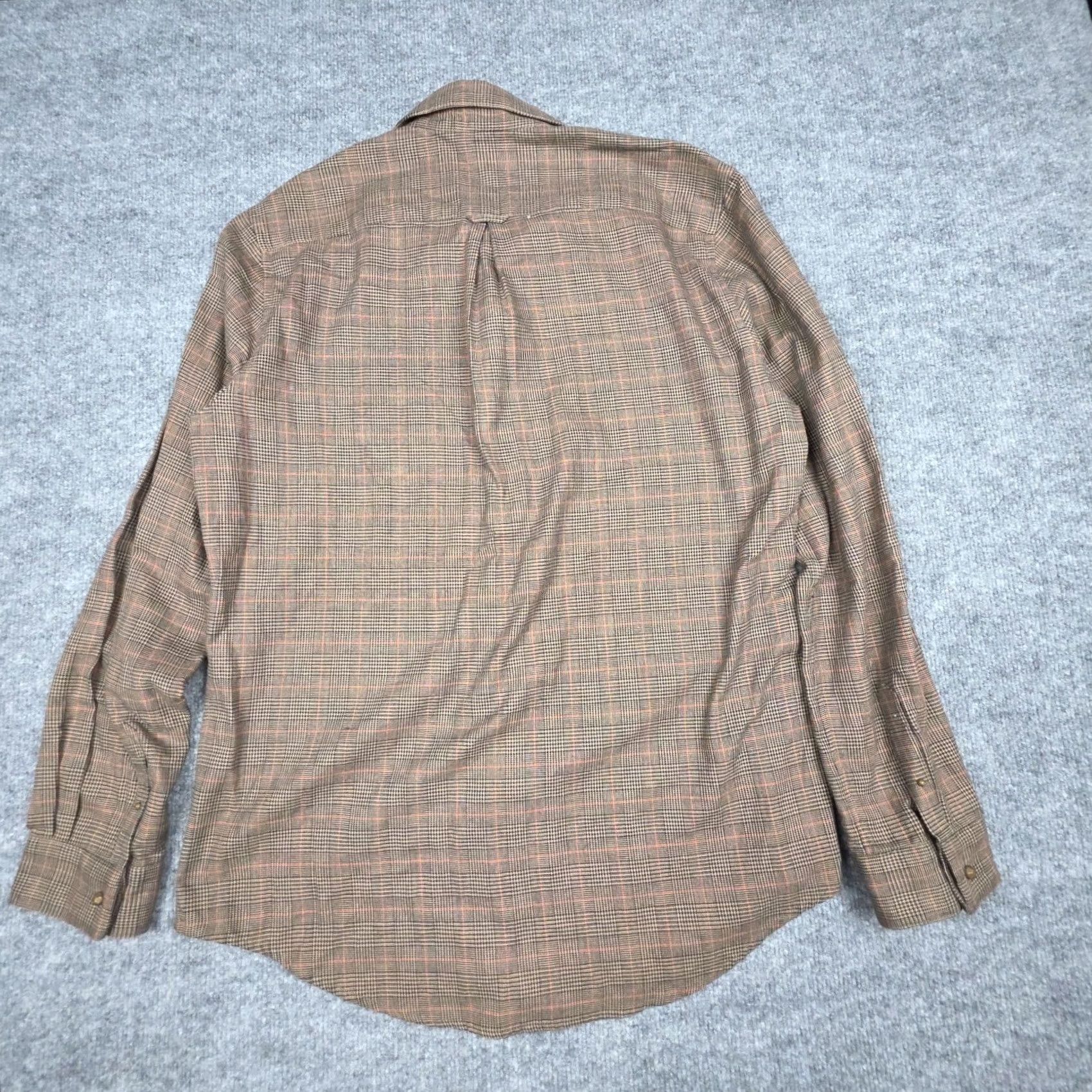 Opening Ceremony Opening Ceremony Shirt Flannel Button Up Men's Large Plaid Cotton Metal Buttons Size US L / EU 52-54 / 3 - 3 Thumbnail