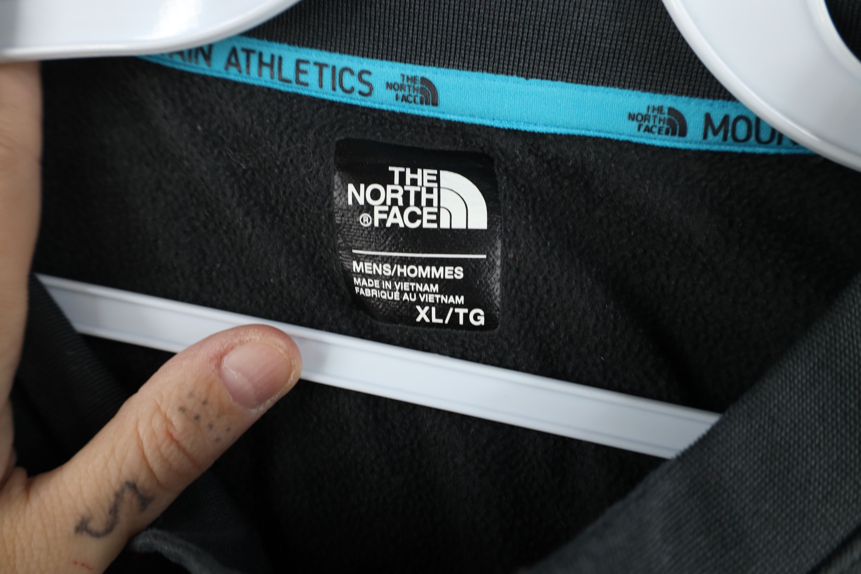 The North Face The North Face Spell Fleece Lined Crewneck Sweatshirt Gray Size US XL / EU 56 / 4 - 8 Thumbnail