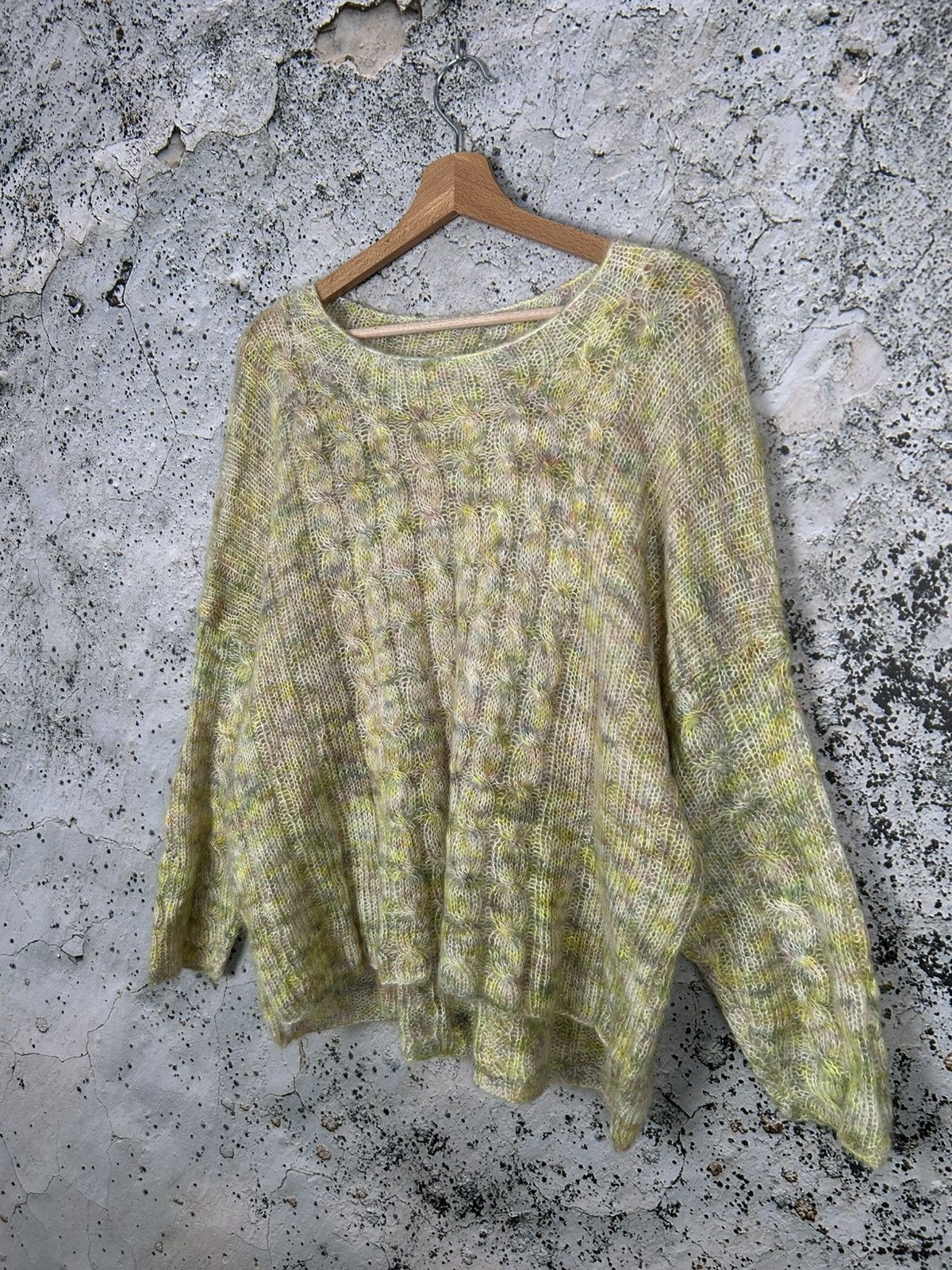 Vintage Vintage Knitted Sweater Avant Garde Alternative Wool Size US L / EU 52-54 / 3 - 2 Thumbnail