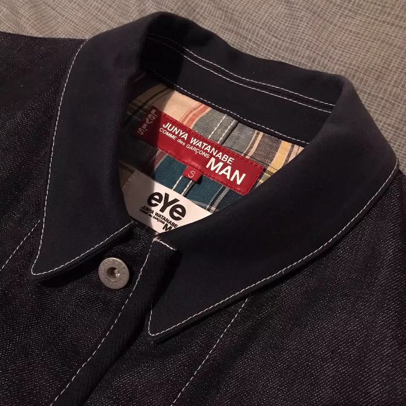 Junya Watanabe Junya watanabe Denim stitched jacket Size US S / EU 44-46 / 1 - 3 Thumbnail