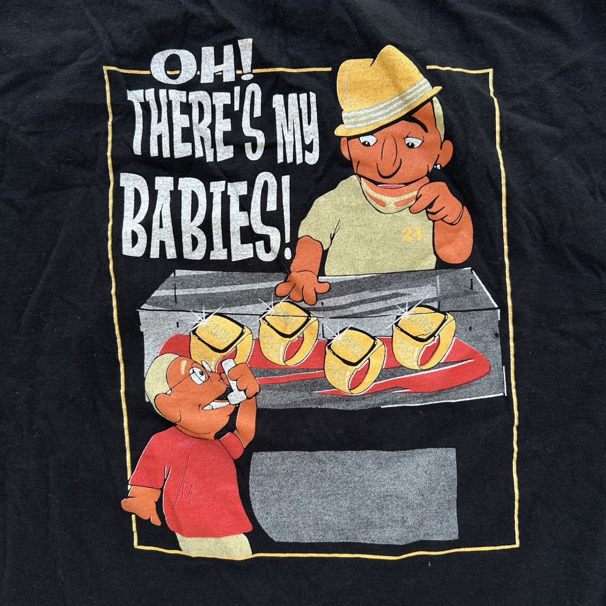 Vintage Vintage Lil Dez Kobe Bryant Lebron James Muppets Laker Shirt Size US XL / EU 56 / 4 - 5 Thumbnail