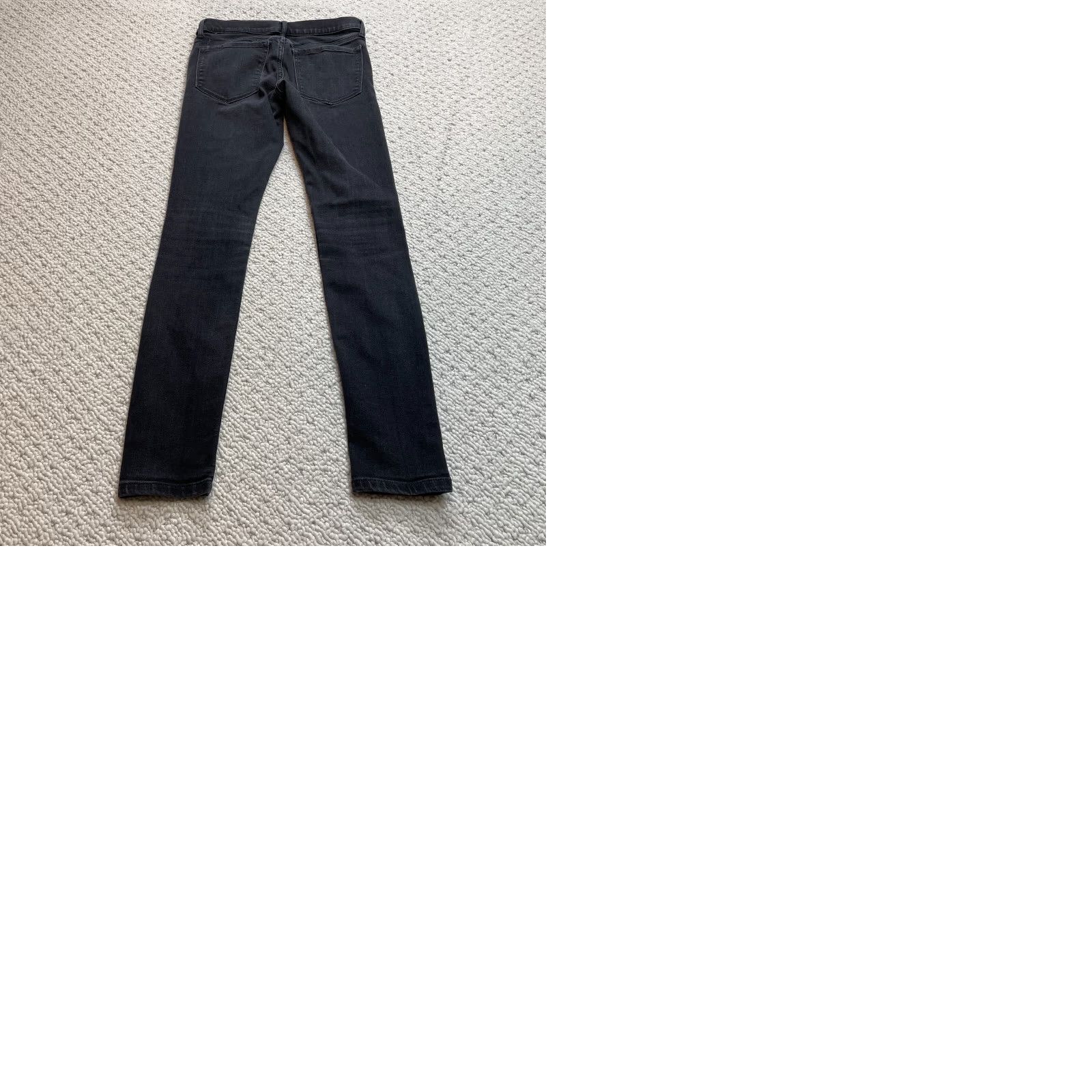 Banana Republic Banana Republic Jeans Womens 26 Black Skinny 29x29 Denim 5-Pocket Solid Size 29" - 9 Thumbnail