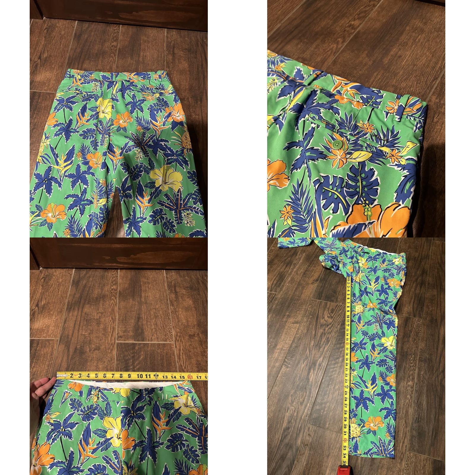 RLX Ralph Lauren RLX Ralph Lauren Men Pants 32 x 34 Floral Print Multicolor Casual Shirts? Size US 32 / EU 48 - 8 Thumbnail