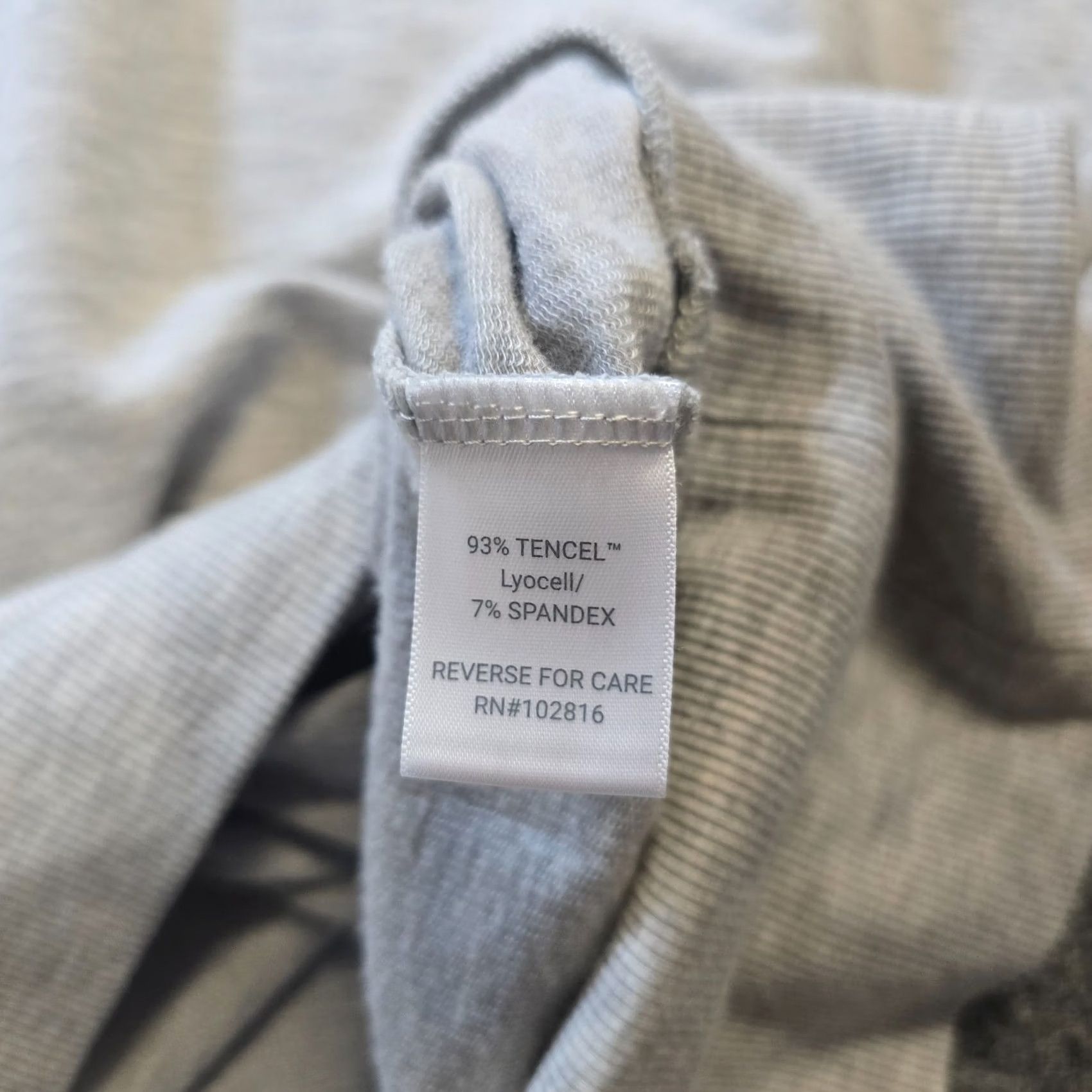 Vintage Garnet Hill Top Womens Size Small Gray Pullover Blouse Long Sleeve Casual Funnel Neck Knit Lyocell Shirt Womens Size S / US 4 / IT 40 - 7 Thumbnail