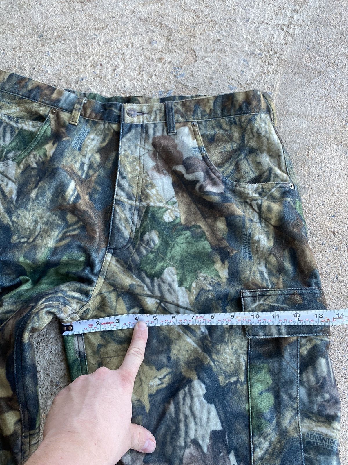 Vintage Vintage Y2K Cabelas Realtree Style Camo Cargo Soft Pants Size US 36 / EU 52 - 10 Thumbnail