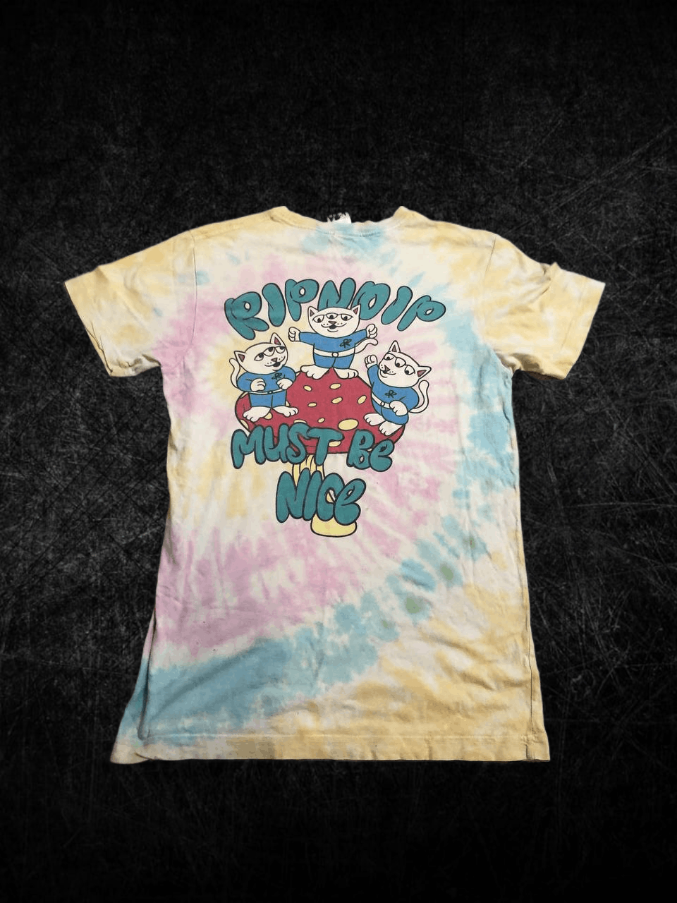 RIPNDIP RIP N DIP ALIEN NERM TEE GOLD RAINBOW WASH tee Size US S / EU 44-46 / 1 - 1 Thumbnail