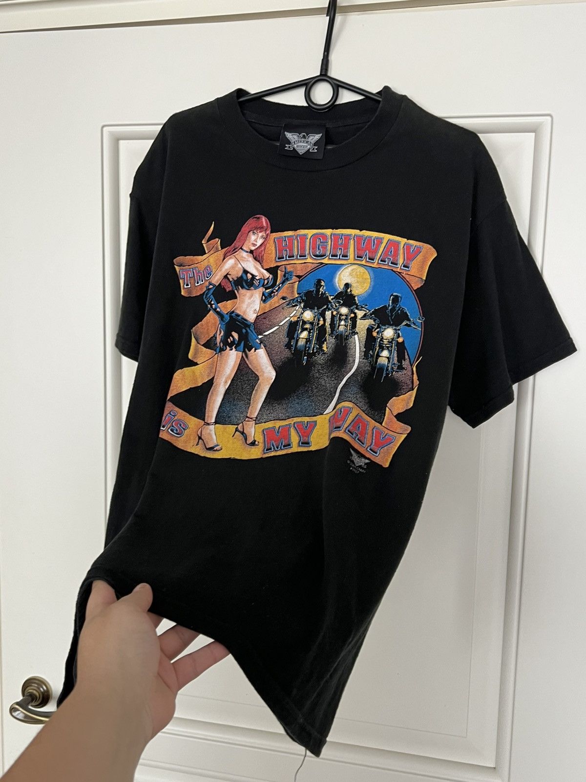 Vintage Vintage 2001 American Biker Tee T-Shirt Size US XL / EU 56 / 4 - 10 Thumbnail