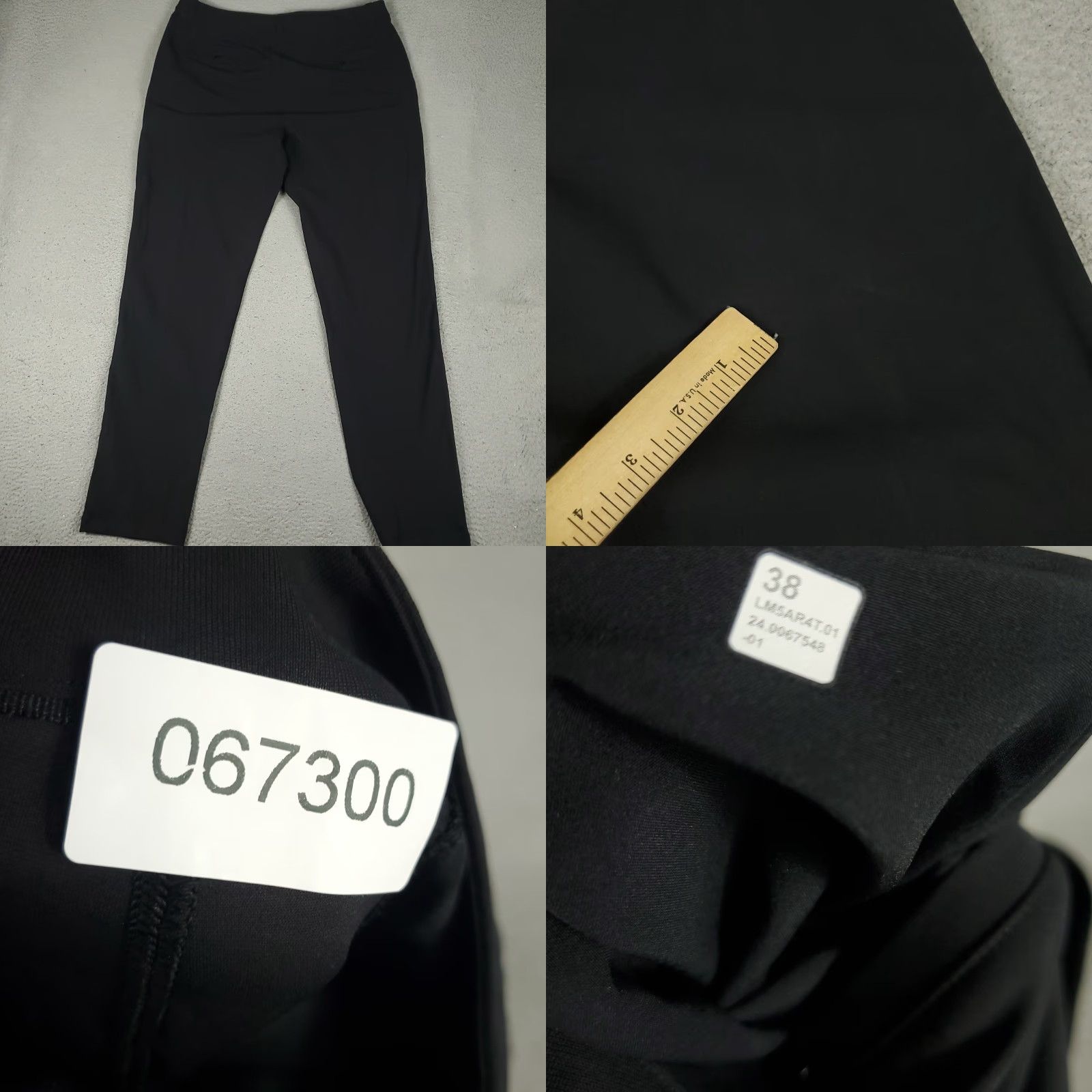 Lululemon Lululemon Pants Mens 38x34 Black Chino Flat Front Regular Straight Pocket Slash Pockets Logo Modern Classic Sports Size US 38 / EU 54 - 8 Thumbnail