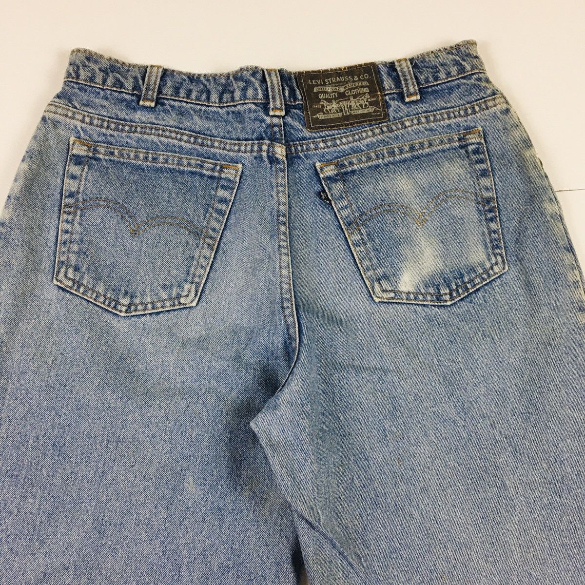 Levi's Vintage Clothing Vintage 80s Levi’s Button Stamp Number 1 Black Tab Canada Size US 34 / EU 50 - 6 Thumbnail