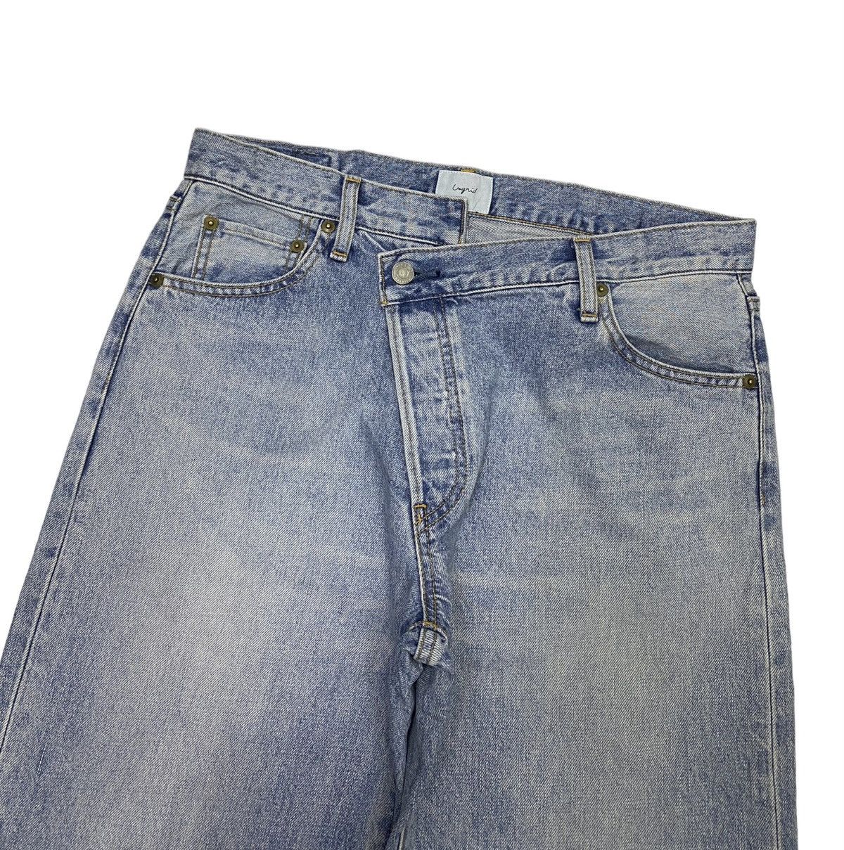 Hysteric Glamour × Undercover 🔥BAGGY JEANS SLANTED WAIST UNGRID JAPAN UNDERCOVER STYLE Size US 34 / EU 50 - 5 Thumbnail
