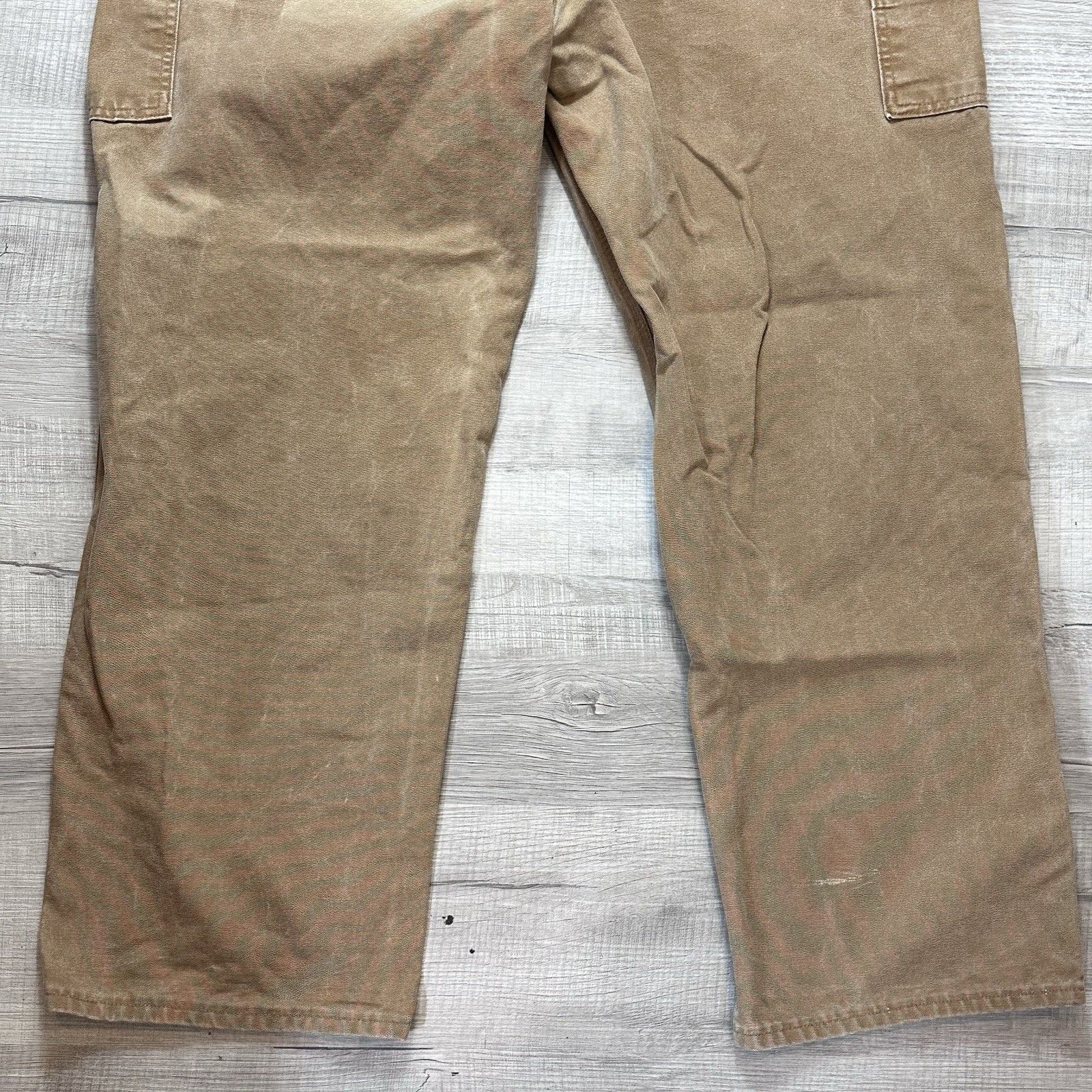 Carhartt Carhartt B11 Dungaree Fit Carpenter Canvas Pants Mens 44x32 Size US 44 / EU 60 - 9 Thumbnail
