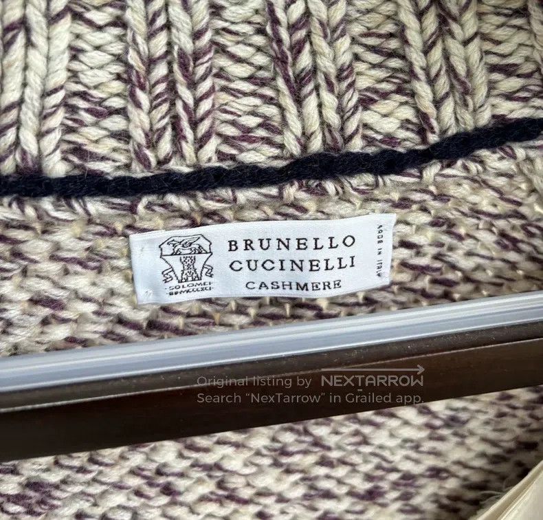 Brunello Cucinelli Brunello Cucinelli Zip Knit Cardigan (Thick) Size US M / EU 48-50 / 2 - 5 Thumbnail