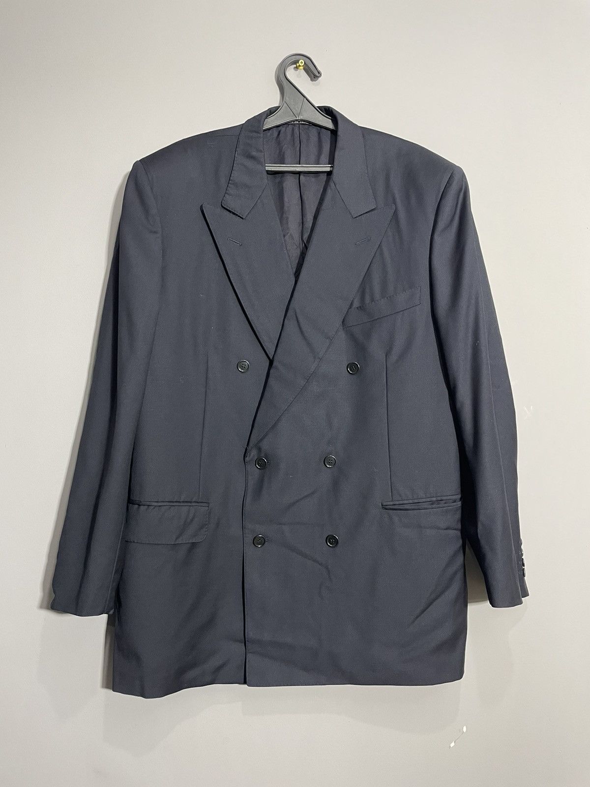 Canali Canali luxury double-breasted navy blue blazer size 56R Size 54R - 1 Thumbnail