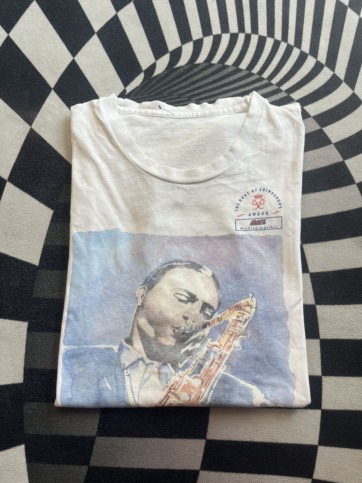 Arts & Science Vintage Mars The Duke of Edinburgh’s AWARD 90’s Tshirt Size US XXL / EU 58 / 5 - 1 Thumbnail