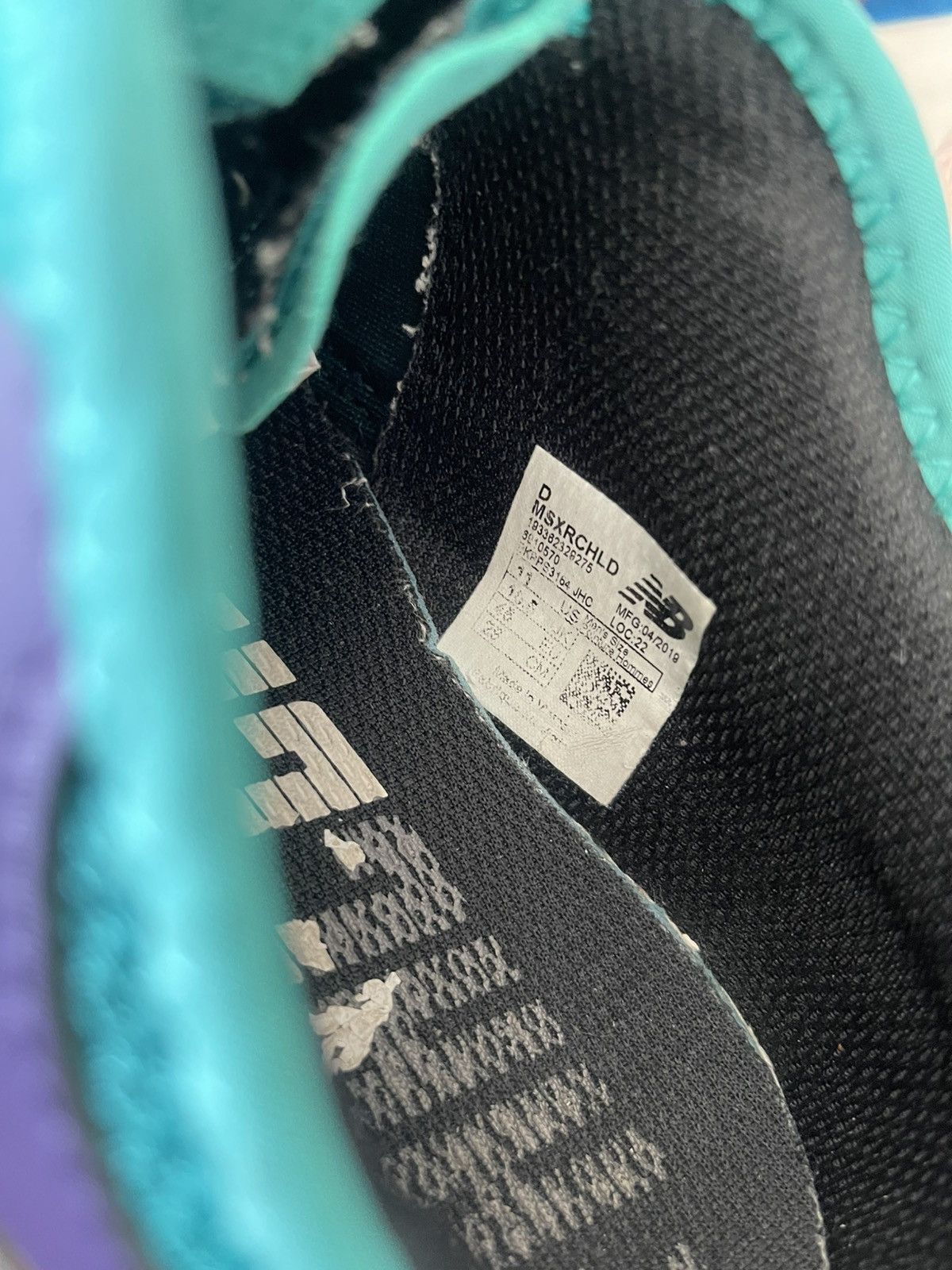 New Balance New Balance X-Racer Turquoise Size US 11 / EU 44 - 7 Thumbnail