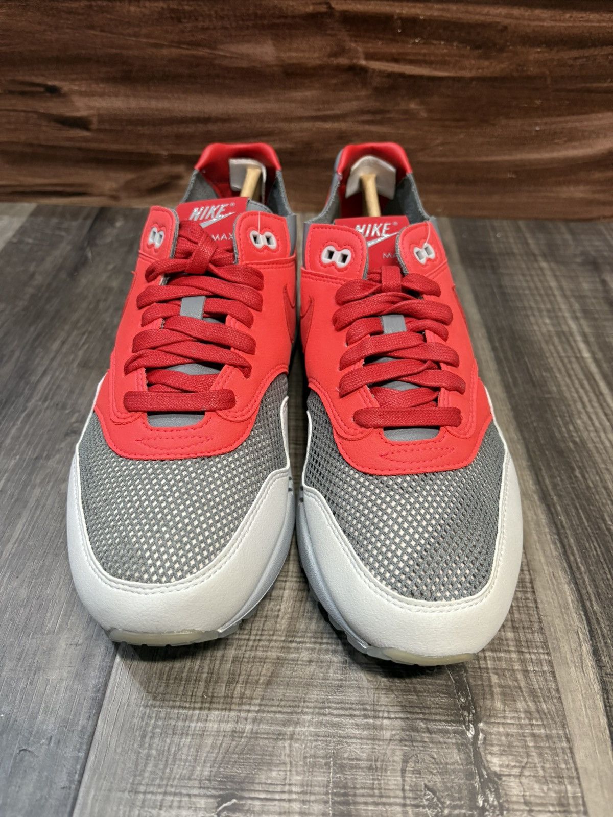 CLOT × Nike Nike Air Max 1 Clot Solar Red size 9 Size US 9 / EU 42 - 3 Thumbnail