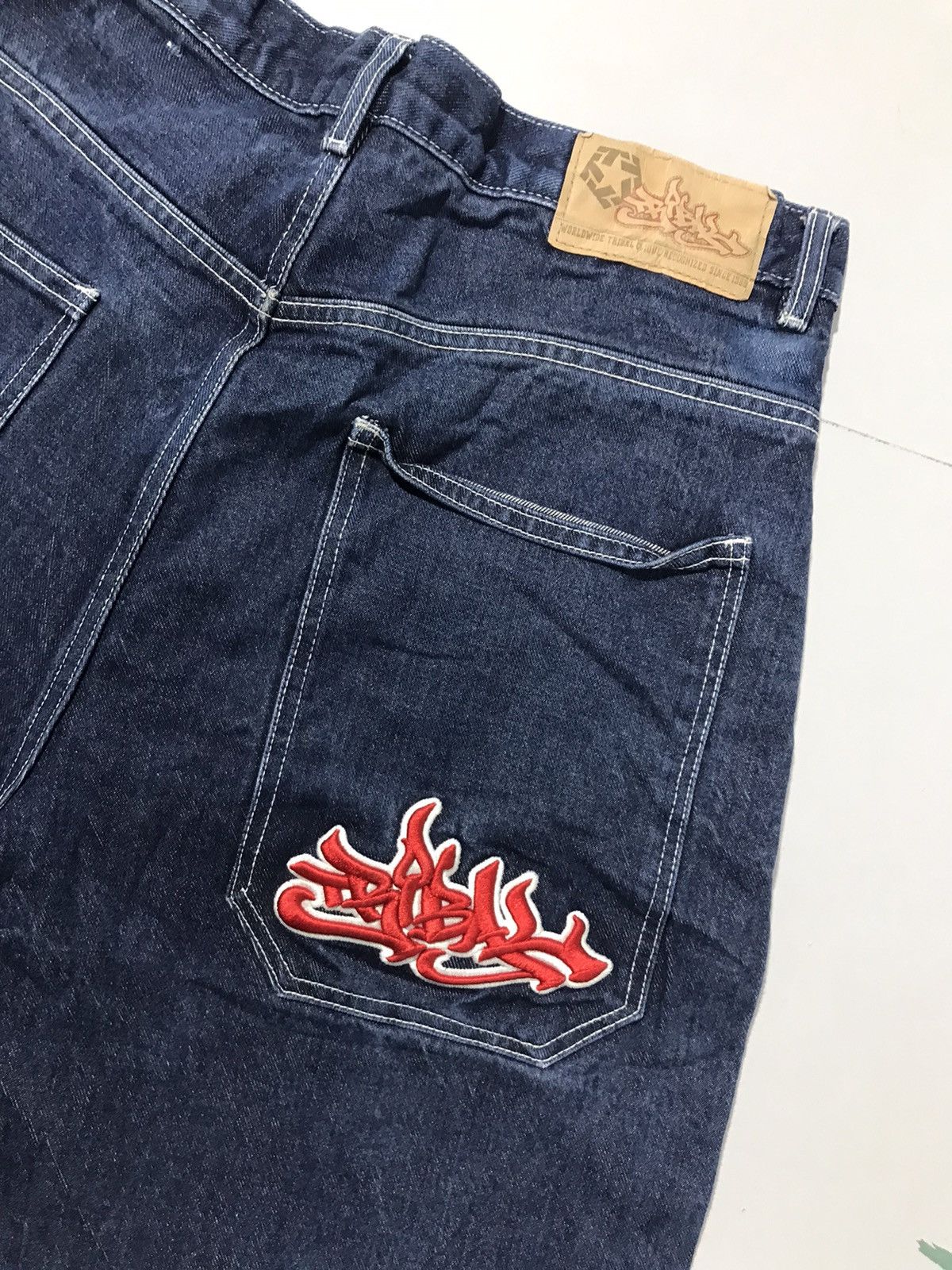 Southpole Vintage Tribal embroidered denim Size US 34 / EU 50 - 13 Thumbnail