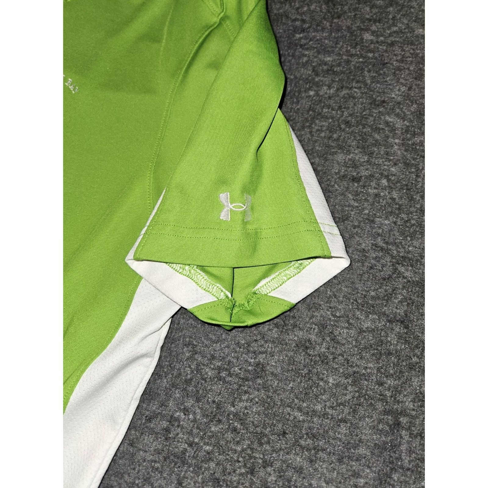 Under Armour Under Armour Polo Shirt Men's L Green Short Sleeve Embroidered Golf Classic Logo Size US L / EU 52-54 / 3 - 6 Thumbnail