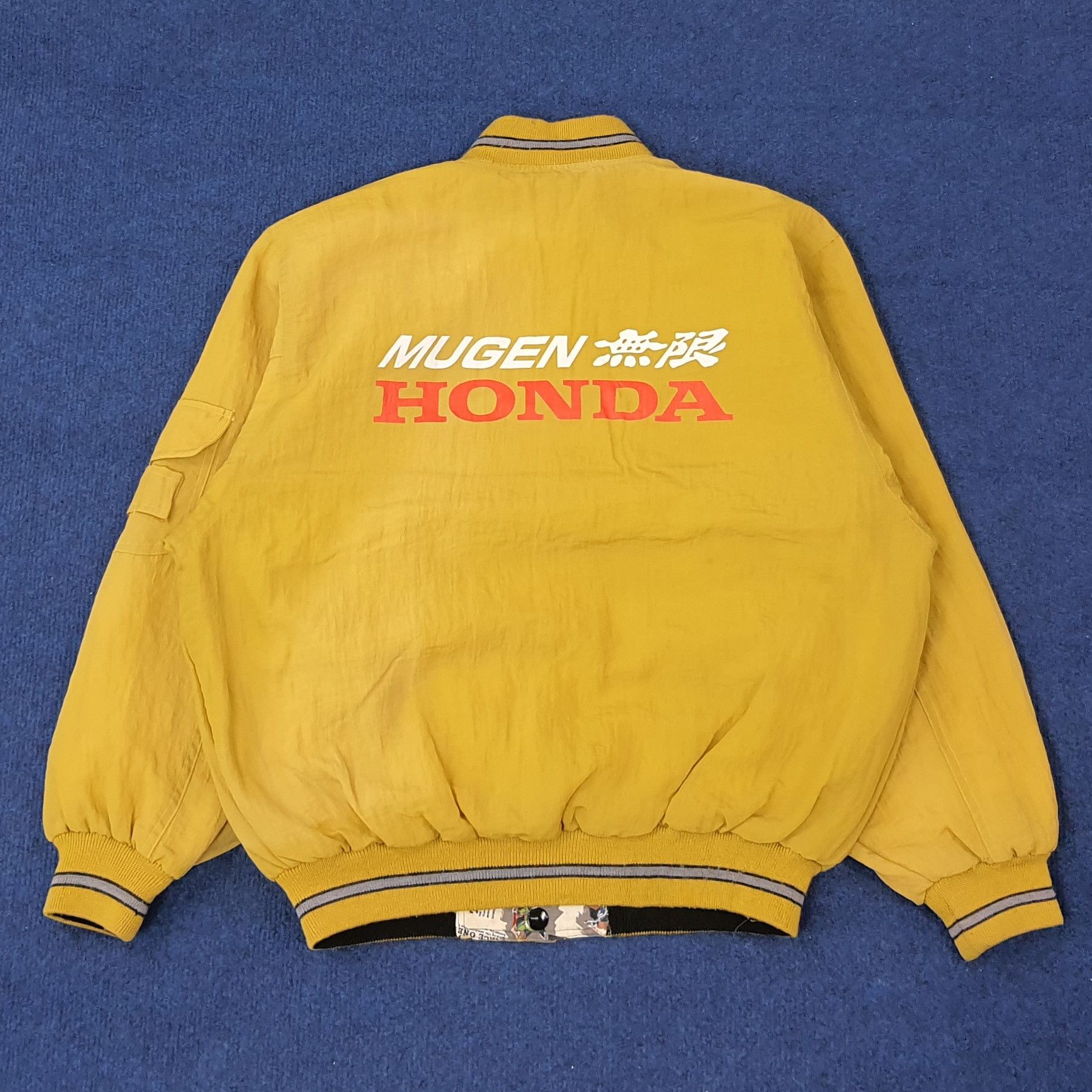 Japanese Brand Vintage Motor Cross Reversible Custom Honda Sports C247N6 Size US M / EU 48-50 / 2 - 4 Thumbnail