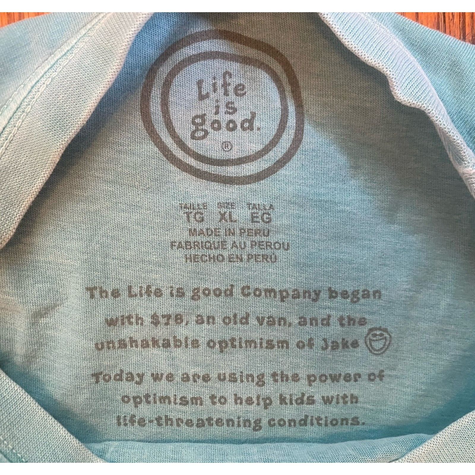 Life is Good Life is Good Golf Blue crew neck t-shirt graphic Men’s XL Size US XL / EU 56 / 4 - 2 Thumbnail