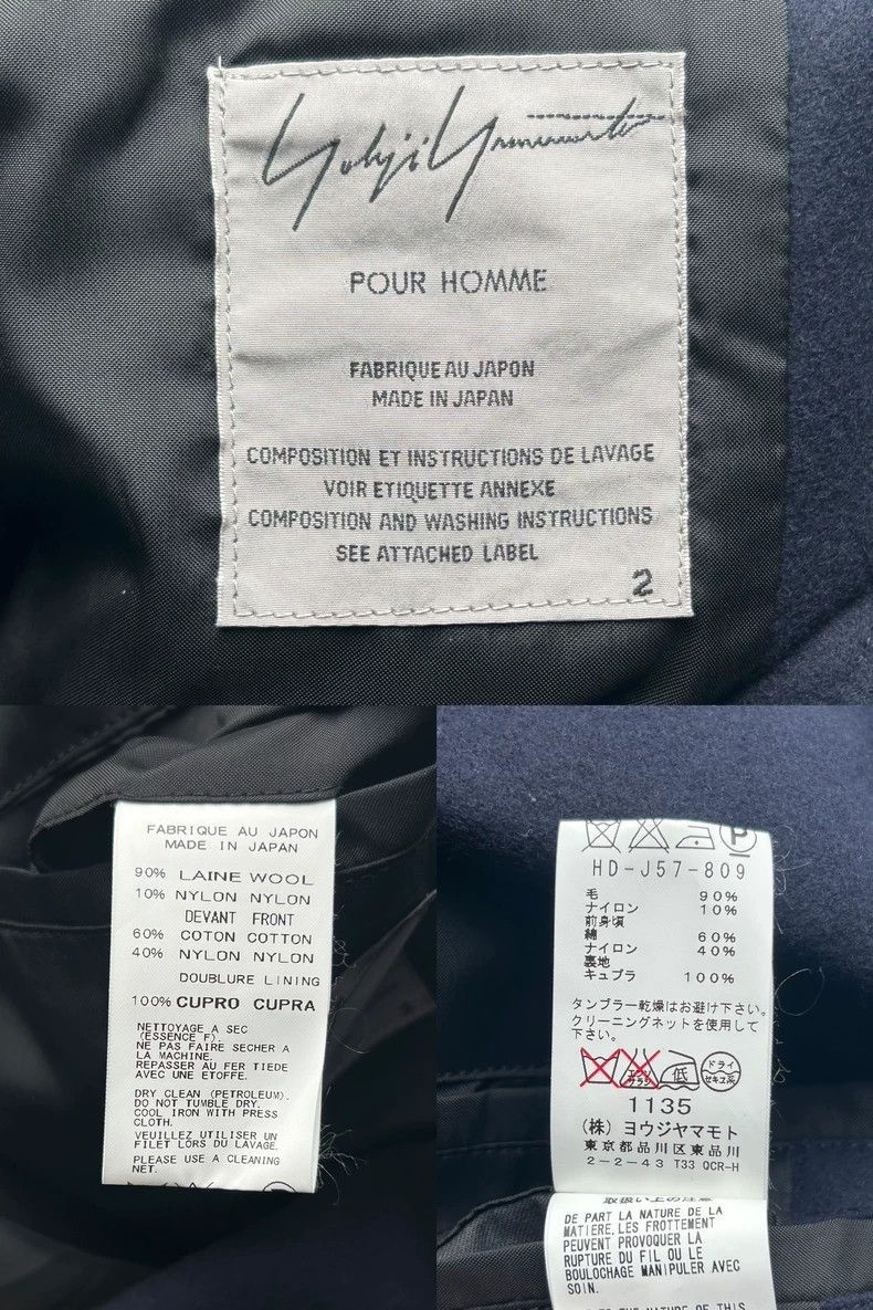 Yohji Yamamoto Yohji Yamamoto Yohji Yamamoto Tactical Blazer with Pockets Size US S / EU 44-46 / 1 - 8 Thumbnail